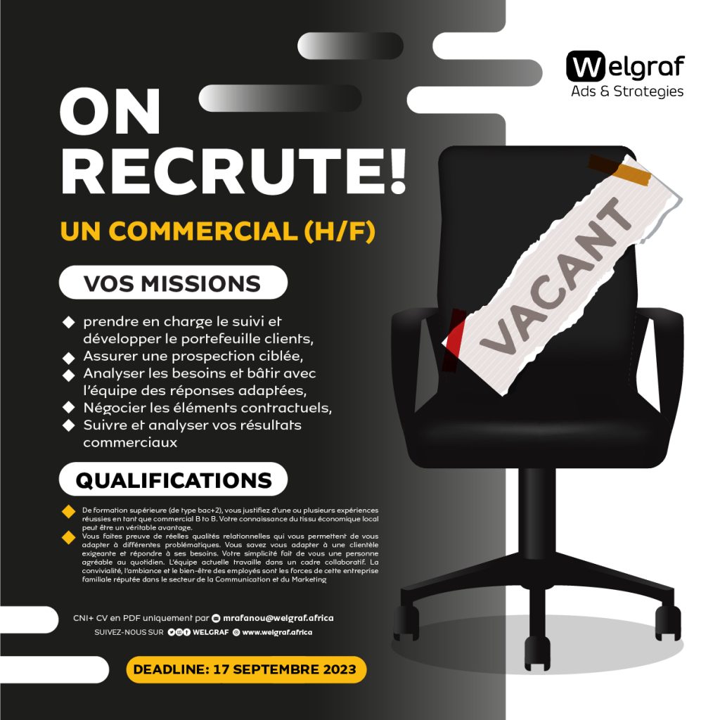 Welgraf - ON RECRUTE COMMERCIAL 01